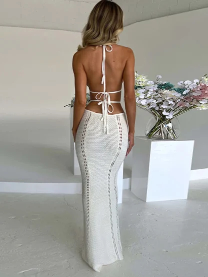 Chic Bodycon Knit Sundresses - Image 3