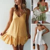 Chic Spaghetti Strap Mini Sundress - Image 6