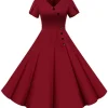 wine-red-dress