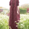 Retro Long Sleeve Swing Sundress - Image 6